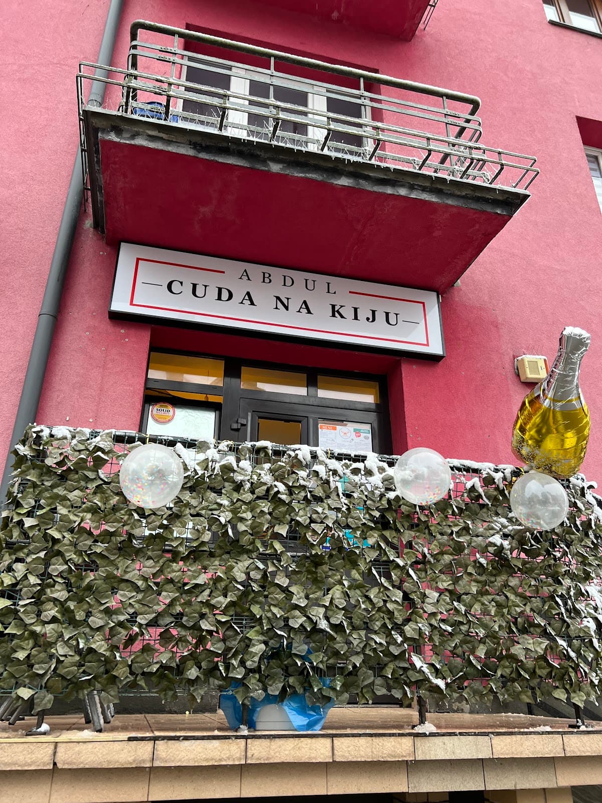 Abdul Cuda na kiju KEBAB Lublin