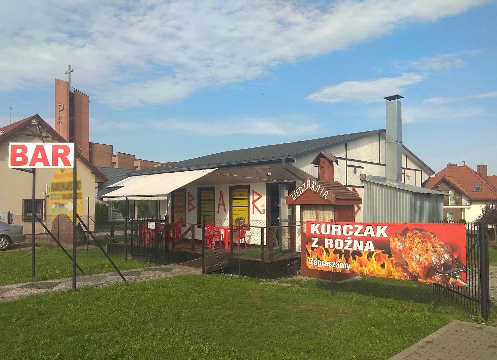 Bar u Wioli - kurczak z rożna, ryba smażona, dania obiadowe, kanapki, przekąski, napoje