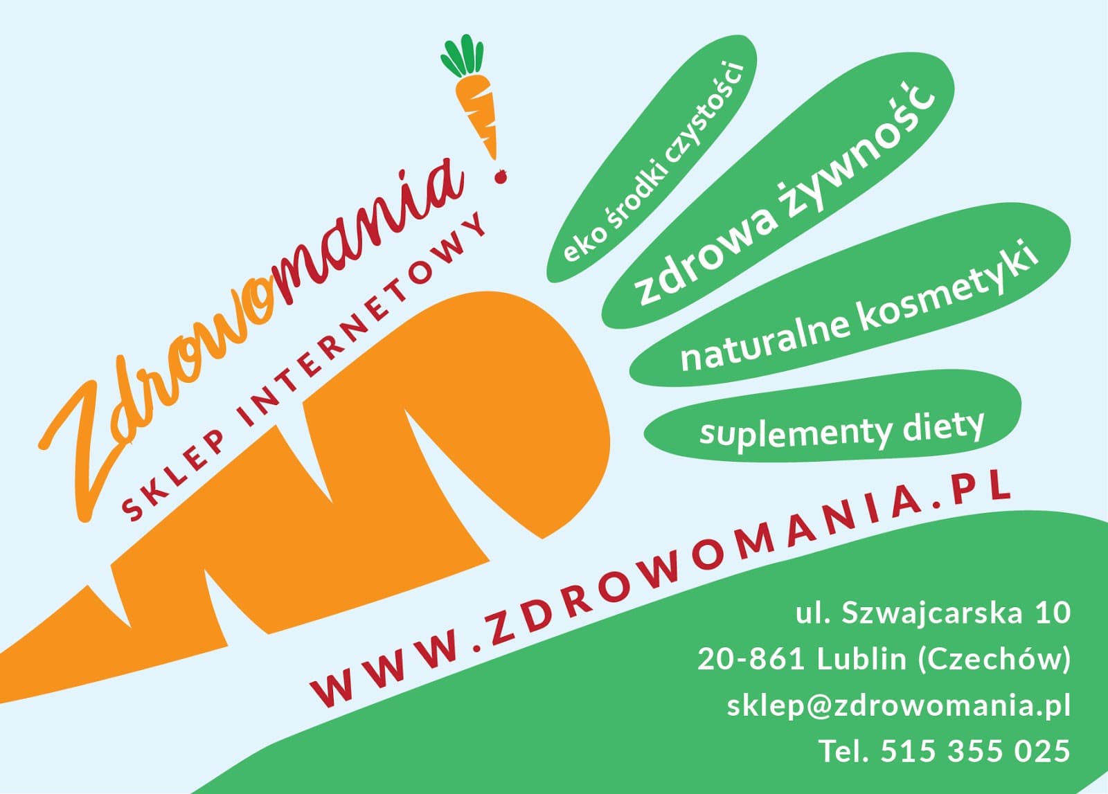 ZDROWOMANIA.PL - sklep internetowy w Lublinie